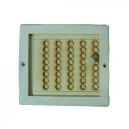 Вентиляционная решетка малая с задвижкой (РВ3-М) купить в Слониме