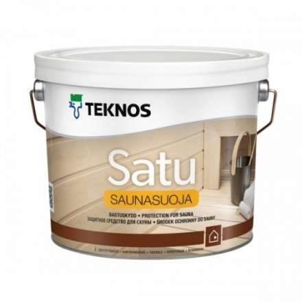 Пропитка для бани TEKNOS SATU SAUNASUOJA 2,7 л купить в Слониме