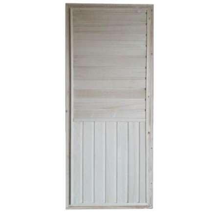 Дверь для бани глухая 1900x700 мм Осина в Слониме