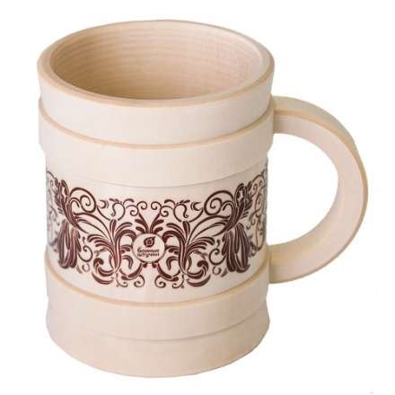 Кружка точёная Бочонок 0.5л 32240 в Слониме