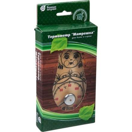 Термометр Матрёшка для бани и сауны 18046 в Слониме