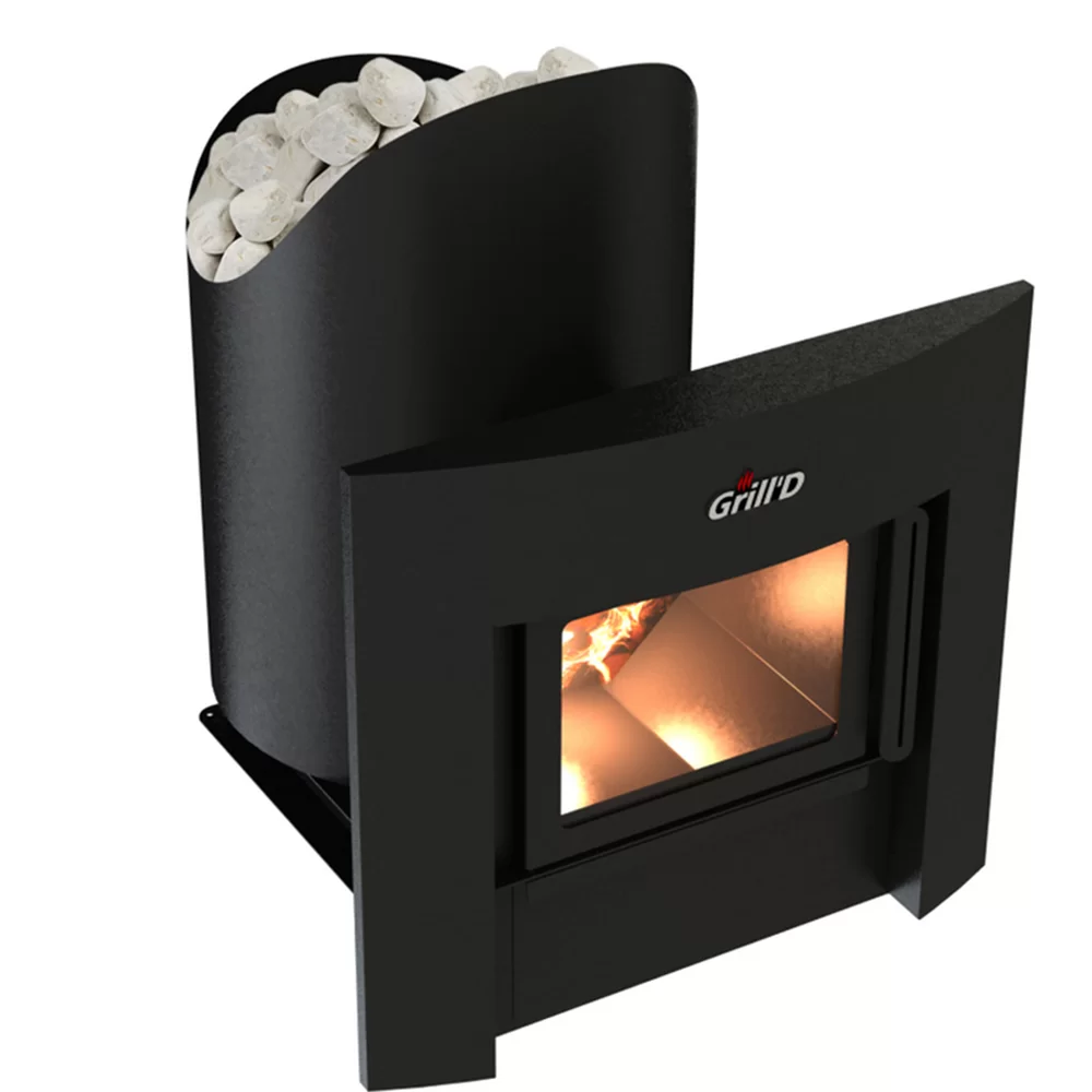 Печь банная Grill'D Aurora 180 Window в Слониме