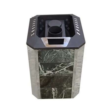 Печь банная Пегас 16 со стеклом в камне змеевик в Слониме