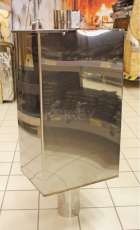 Бак самоварный Прямоугольный d115 мм, 80л; AISI430- 1,0мм в Слониме