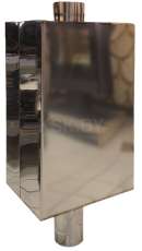 Бак самоварный Прямоугольный d115 мм, 80л; AISI430- 1,0мм купить в Слониме