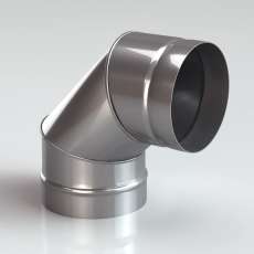 Колено (Отвод) 90 из нерж. ст. 304/0,8 мм купить в Слониме