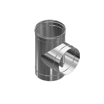 Тройник нерж. (AISI 430/0,5мм) 90* купить в Слониме