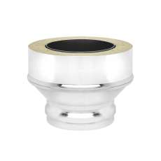 Переход на сэндвич нерж. (AISI 304 0,8мм/0,5мм) д.150х220 (ММ) купить в Слониме