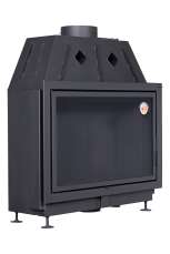Каминная топка Экокамин Альфа 1000 B подовая черный шамот в Слониме