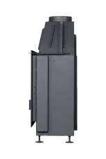 Каминная топка Экокамин Альфа 1000 B подовая черный шамот в Слониме