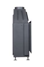 Каминная топка Экокамин Альфа 1000 B подовая черный шамот в Слониме