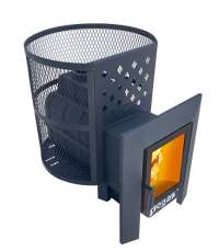 Печь Пегас Легион 16 чугун ДТ 4 стекло Амазонка бай фото в Слониме