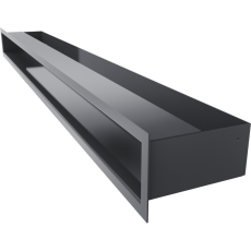 Решетка люфт 90х1000 (графит) Амазонка бай фото в Слониме