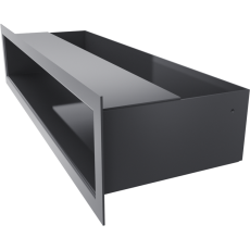 Решетка люфт 90х400 (графит) Амазонка бай фото в Слониме