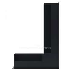 Решетка люфт угловая правая 400х600х90 (графит) в Слониме