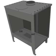 Купить Печь-камин Печь-камин Пегас Опти 180 сталь в Слониме Амазонка бай фото в Слониме