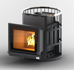 Печь для бани КРОНОС Колизей 24 ВСЧ Панорама Амазонка бай фото в Слониме