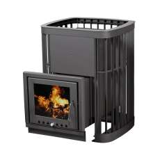 Печь для бани KRONOS ГИГАНТ 32 ВС ПАНОРАМА Амазонка бай фото в Слониме