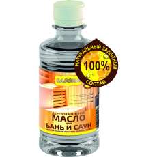 Масло для защиты полков в саунах и банях SAFORA / 0,25 л купить в Слониме