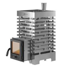 Печь для бани Везувий ASTON 16 INOX стекло в Слониме