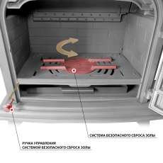 Печь-камин Везувий HR-15 Антрацит в Слониме