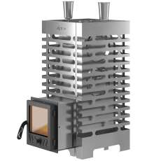 Печь для бани Везувий ASTON 20 INOX стекло в Слониме