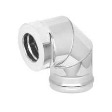 Сэндвич-колено 90° AISI 430 1,0мм/0,5мм KERALUX купить в Слониме