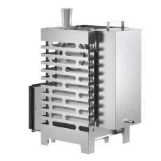 Печь для бани Везувий ASTON 16 INOX стекло АКВА в Слониме