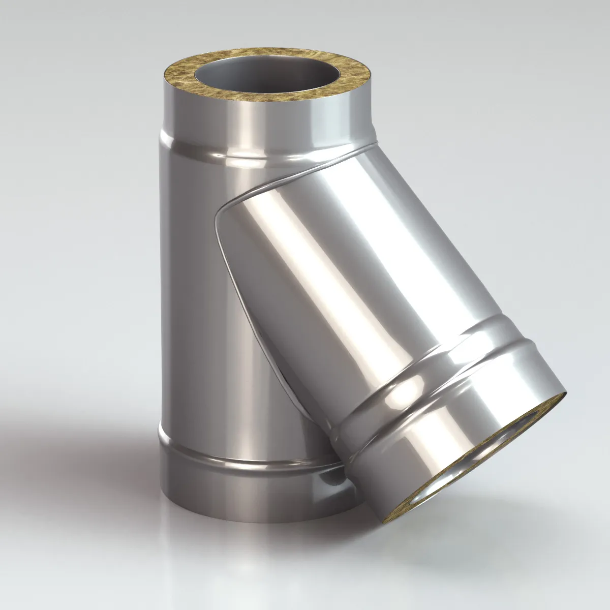 Сэндвич-тройник 45 304/430 1,0, изол. 50 мм в Слониме