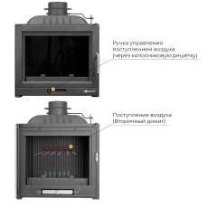 Каминная топка EVEREST U10 в Слониме