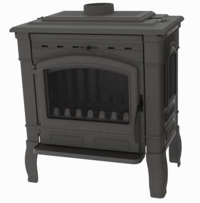 Печь-камин FireWay Gunter N чёрный в Слониме