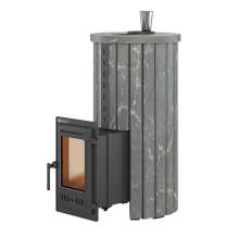 Печь для бани Эверест Steam Master 24 ЧУГУН Ламель Талькохлорит в Слониме