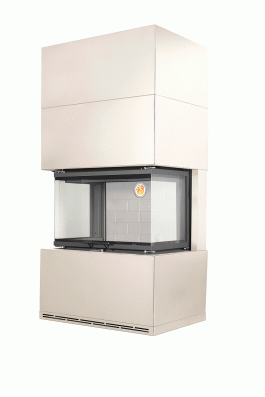 Камин Родос 800 СЛОНОВАЯ КОСТЬ шамот белый в Слониме