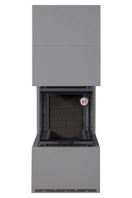 Камин Родос 900 ГРАФИТ, шамот черный в Слониме