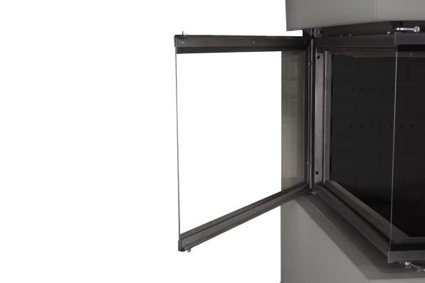 Камин Родос 900 ГРАФИТ, шамот черный в Слониме