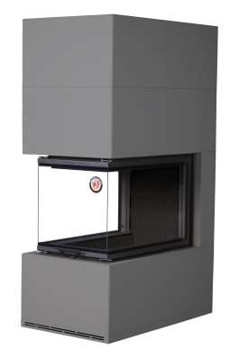 Камин Родос 900 ГРАФИТ, шамот черный в Слониме