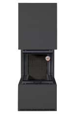 Камин Родос 900 ЧЕРНЫЙ, шамот черный в Слониме