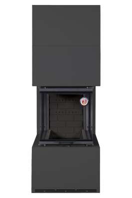 Камин Родос 900 ЧЕРНЫЙ, шамот черный в Слониме