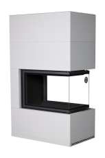 Камин Родос 900 СЛОНОВАЯ КОСТЬ, шамот черный в Слониме