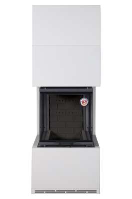 Камин Родос 900 СЛОНОВАЯ КОСТЬ, шамот черный в Слониме