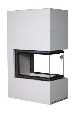 Камин Родос 900 СЛОНОВАЯ КОСТЬ, шамот белый в Слониме