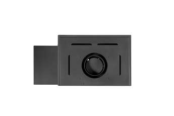 Камин МАДРИД на дровнике Гигант слева черный\белый шамот в Слониме