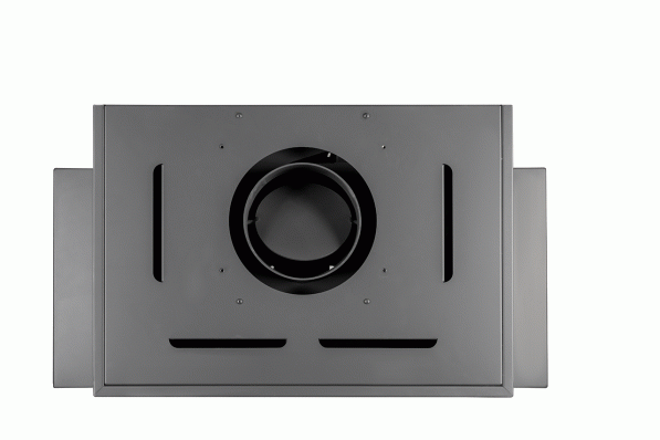 Камин МАДРИД на дровнике Гигант центральный черный\белый шамот в Слониме