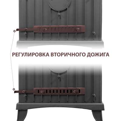 Печь-камин Везувий KZ-14Р Антрацит в Слониме
