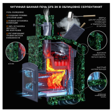 Универсальный печь-комплект GFS ЗК 40 (П)2 в Слониме