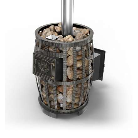 Печь для бани Везувий Легенда Русский Пар Ковка 18 (240) в Слониме