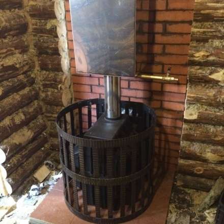 Печь для бани Везувий Легенда Ковка 12 (260) в Слониме