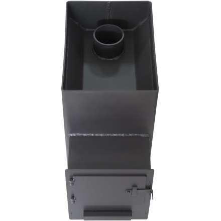 Печь банная Копеечка с выносной топкой стальная в Слониме