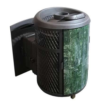 Банная печь ProMetall Атмосфера комбинированная сетка-ламель «Змеевик» Амазонка бай фото в Слониме