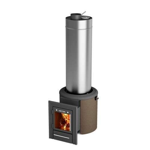 Печь для бани Термофор Скоропарка III INOX Люмина Б чёрная бронза Амазонка бай фото в Слониме